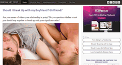 Desktop Screenshot of breakuptest.com